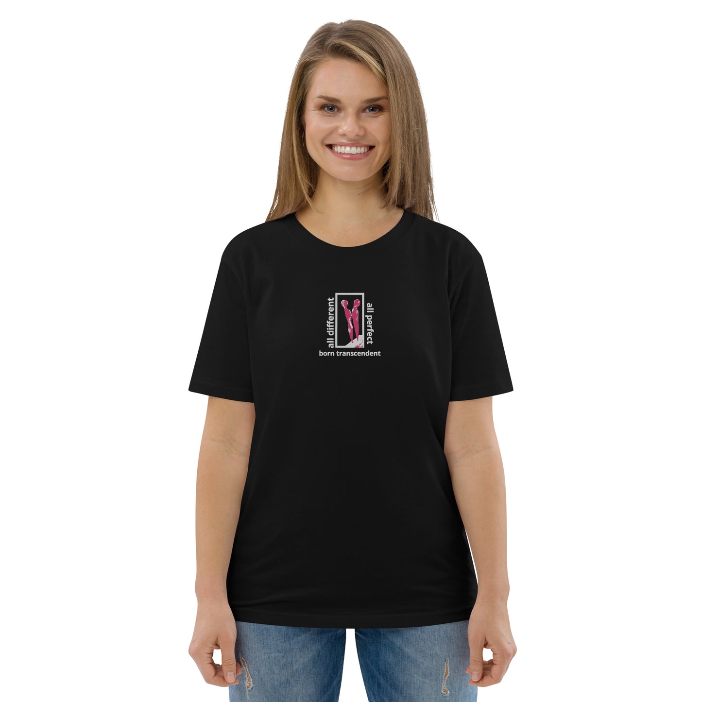 Organic unisex T-Shirt - Sculpture Embroidery