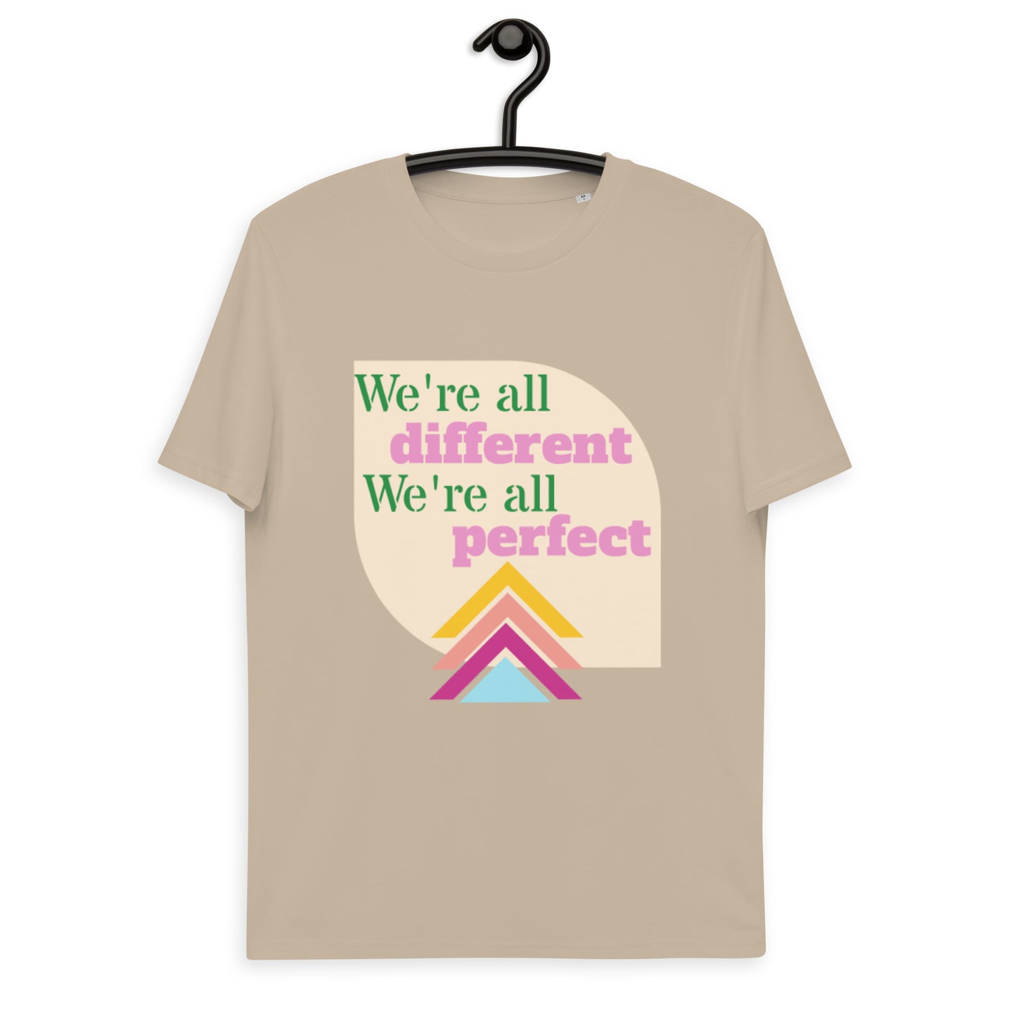 Organic unisex T-Shirt - All different Chevrons