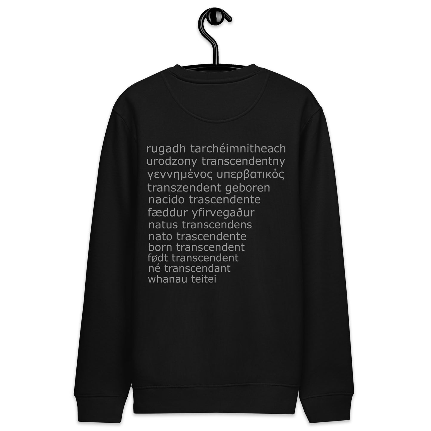 Organic Unisex Sweatshirt - Languages